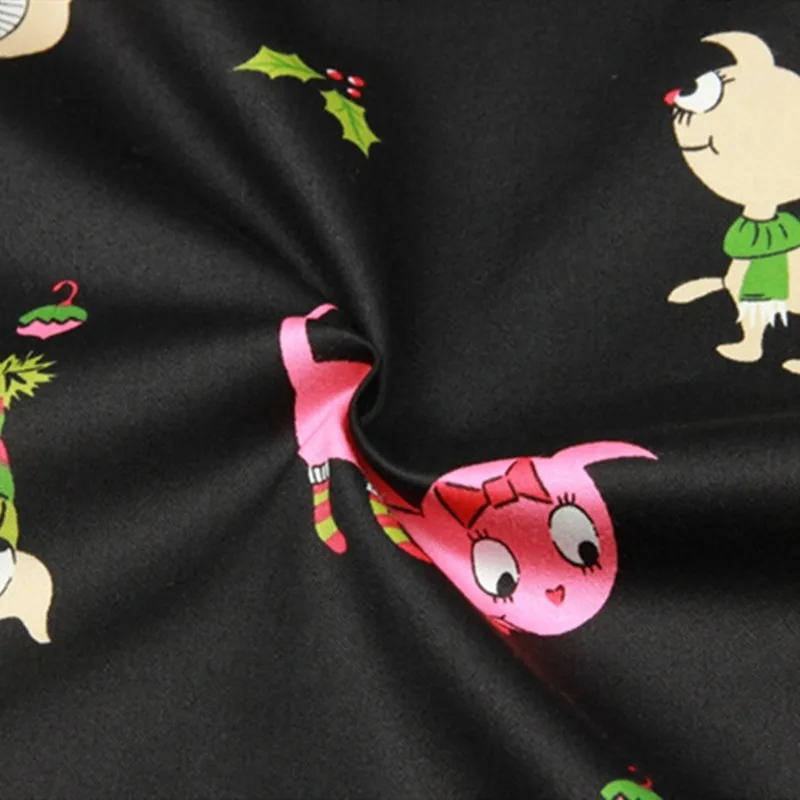 Половина метра 100% хлопок мультфильм собака печать парча ткань ручной работы DIY