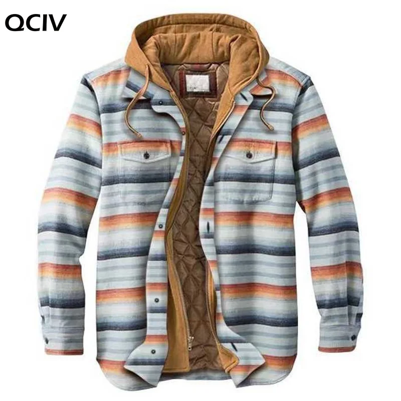 Новая Стильная осенне-зимняя Толстая хлопковая клетчатая Свободная куртка с