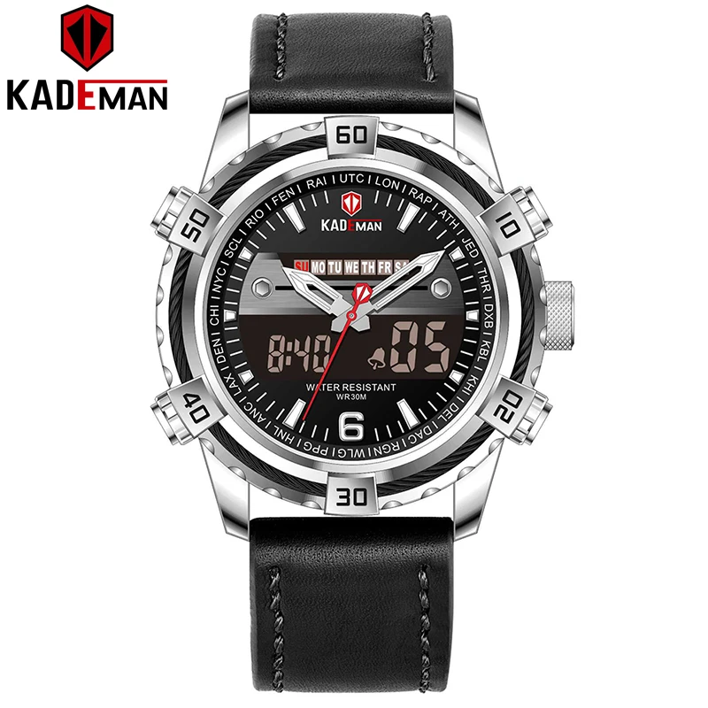 

6173 Luxury Men Tech Watch Sport Waterproof LCD Digital Watch Luxury TOP Brand Casual Wristwatch Military Army Relogio Masculino