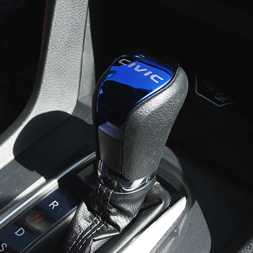 Ручка переключения рулевого механизма автомобиля блестки чехол наклейка для Honda