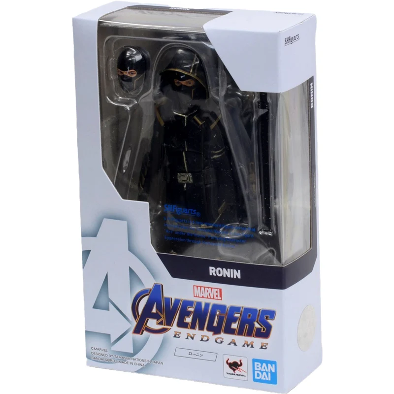 

BANDAI Original Marvel Avengers 4 SHF Anime Figures Hawkeye Ronin Action Figure Collection Model Multiple Accessories Boy Toy