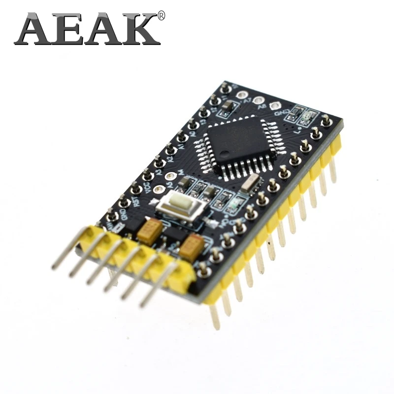 AEAK Pro Mini ATMEGA328P 328 мини ATMEGA328 5V 16MHz для arduino Nano Микро контрольная плата