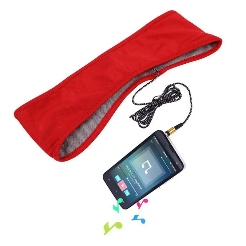 Eshowee 3.5mm Earphone Washable Anti-noise Headset Sport Running Sleeping EyeMasks Bundle Music Headband Sleep Headphones | Электроника