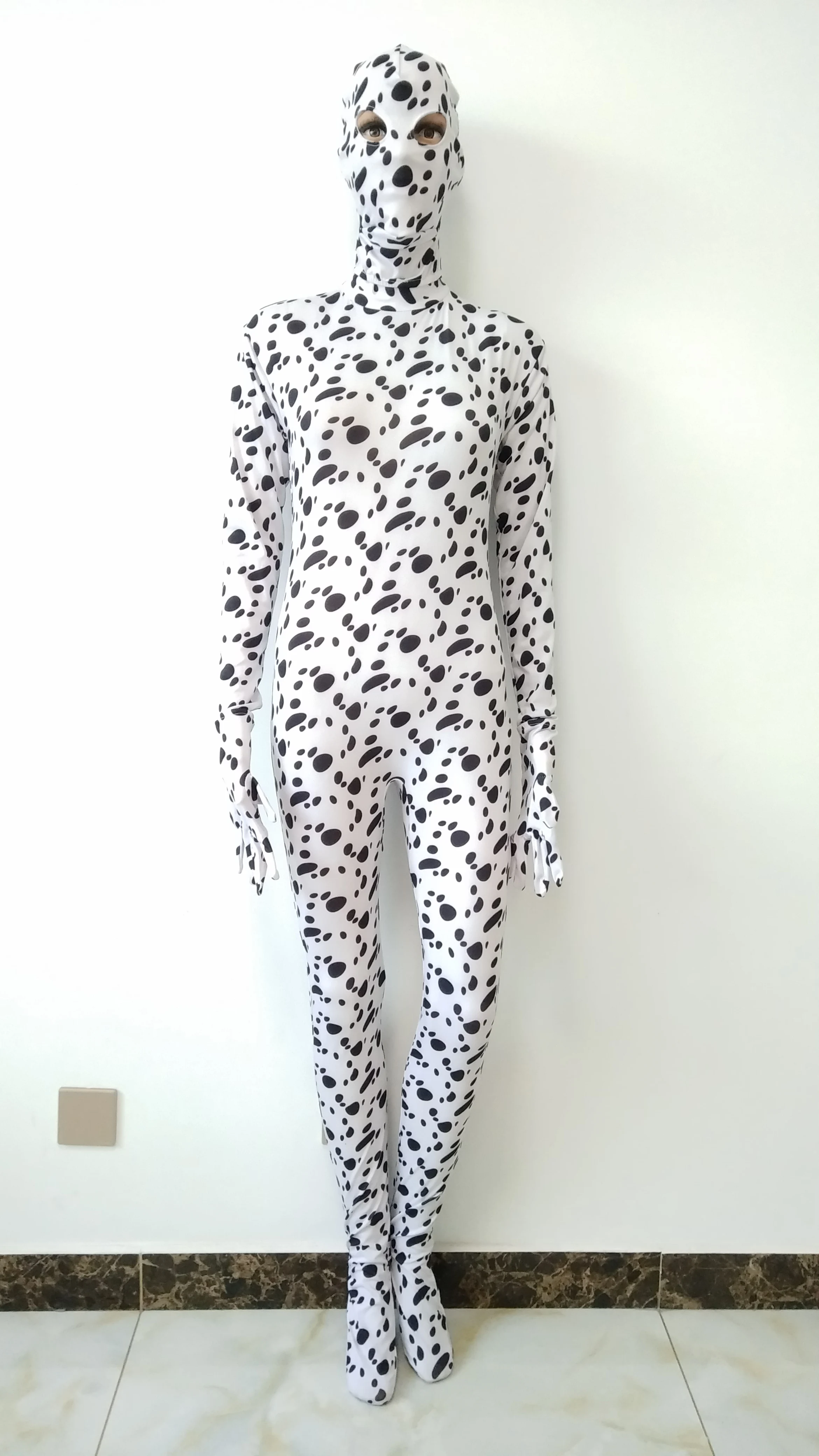 Костюм для косплея на Хэллоуин комбинезон с животными и далматинской собакой