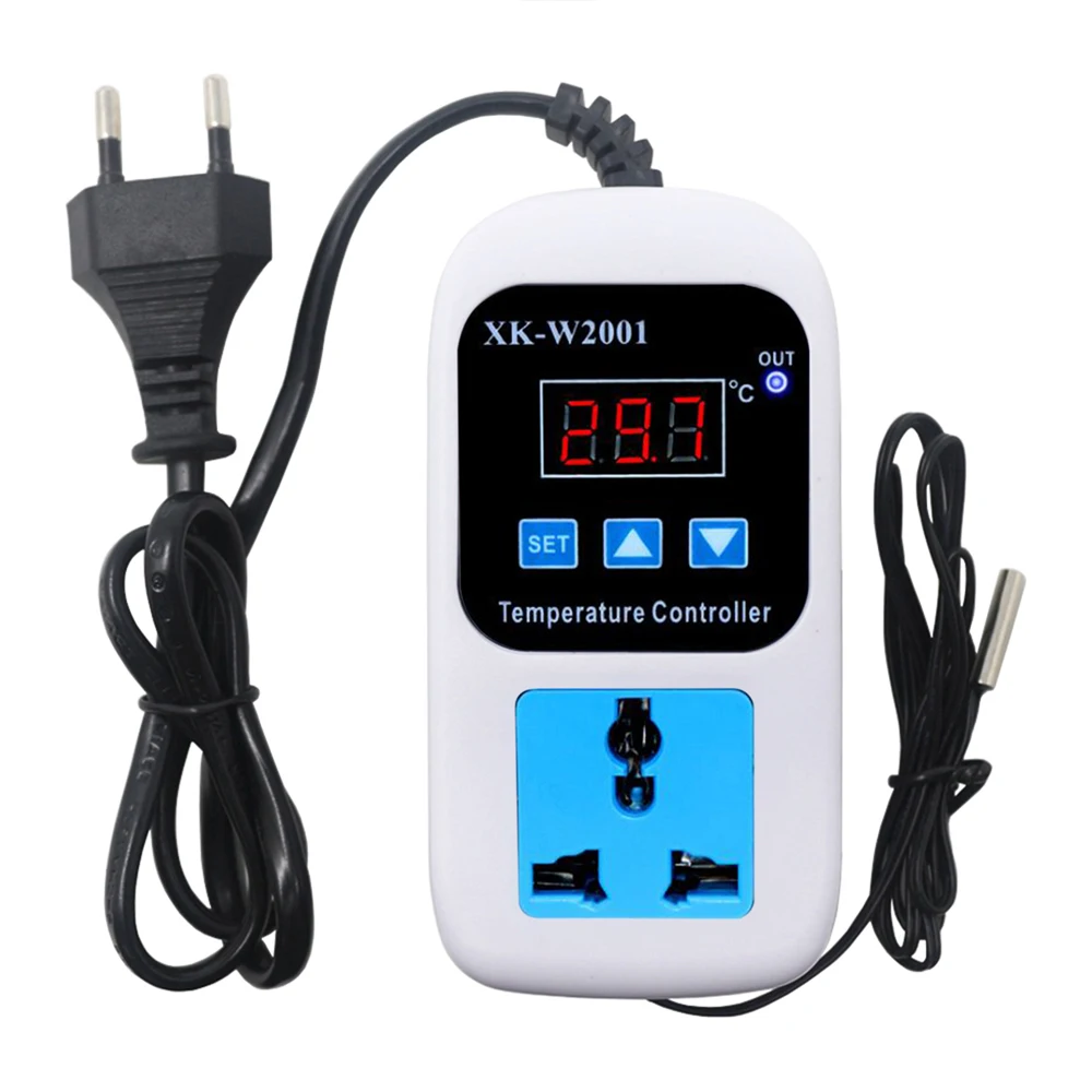 Цифровой регулятор температуры с ЖК-дисплеем 110-220 В переменного тока |