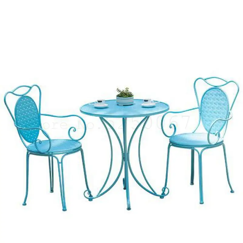 Стол и стул комплект мебели для внутреннего двора цветной стол три набора из