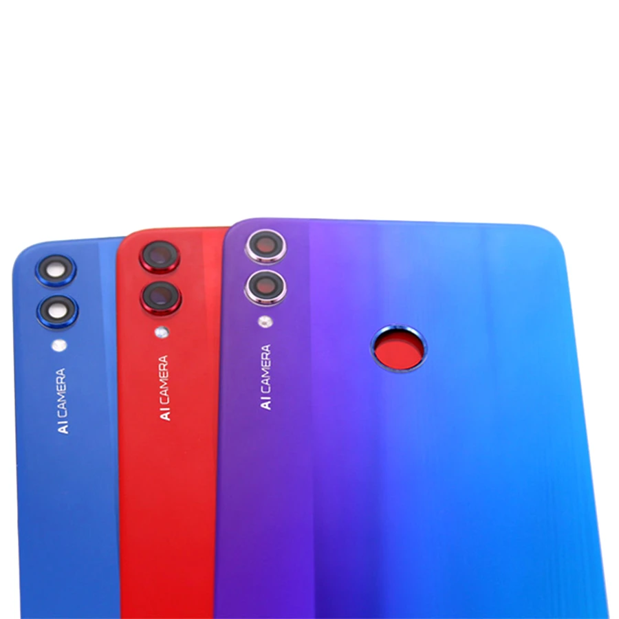 Задняя стеклянная крышка батарейного отсека для HUAWEI Honor 8X с клеем | Мобильные
