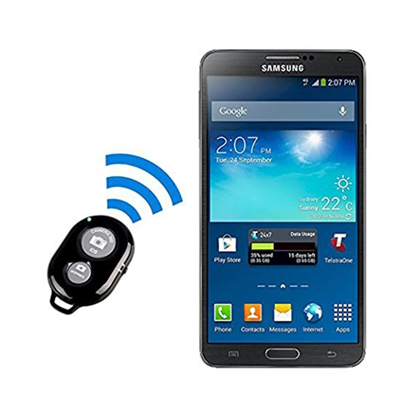 Bluetooth-совместимый пульт дистанционного спуска затвора для телефона камера