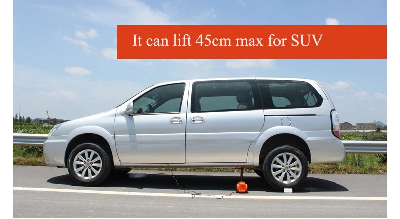 12 В 5 тонн Автомобильный домкрат Электрический гидравлический переносной для шин