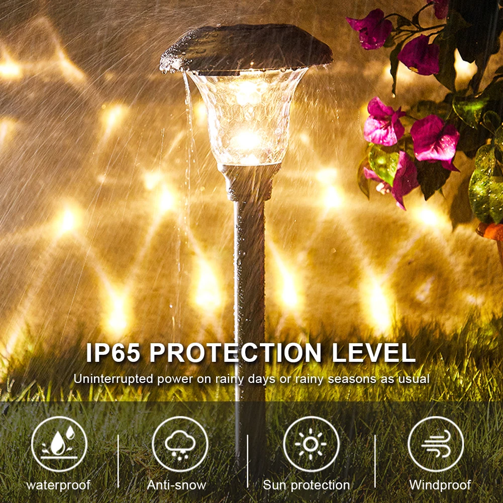 

Solar Lawn Yard Night Light Buried Solar Garden Light IP65 Waterproof Outdoor Floor Under Ground Spot Lamp