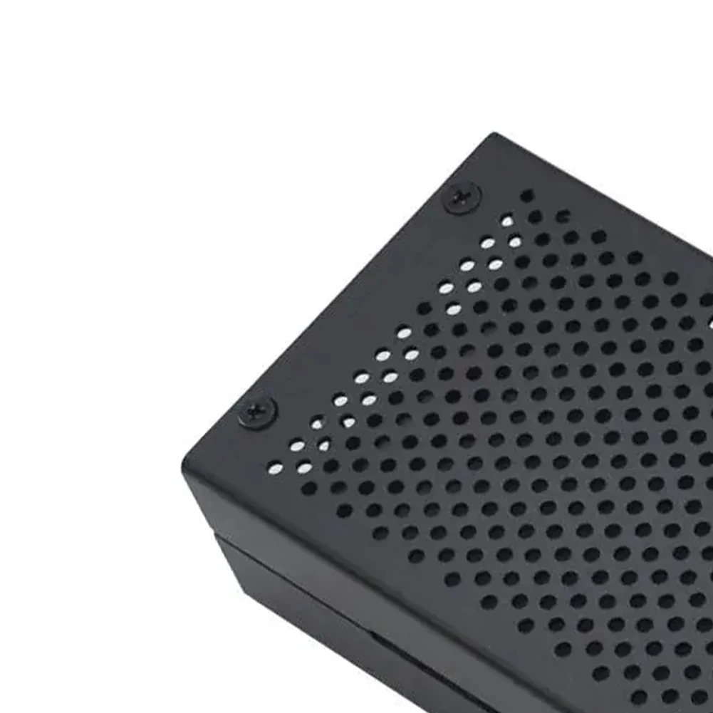 

2021 New Metal Shell Met Accessoires Aluminum Case Housing Hanging Holes for Raspberry Pi 3 Model B B+ Accessories