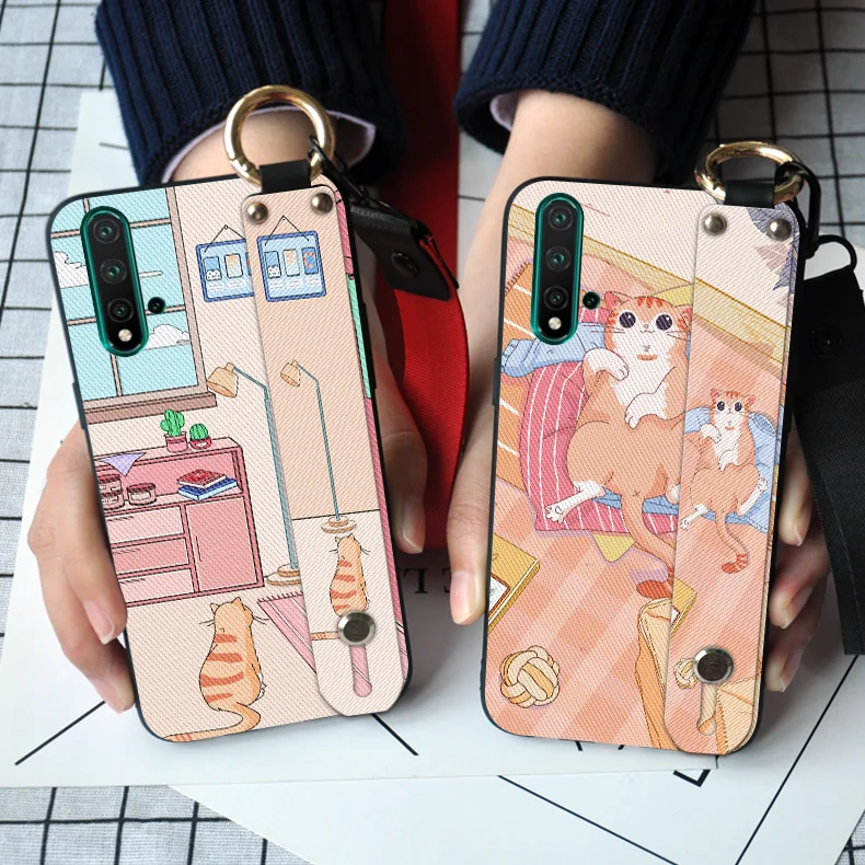 Модный противоударный силиконовый чехол бампер для Huawei Nova 6 SE 2 2i 3 3i 3E 4 4E 5 5i 5Z 5T P20