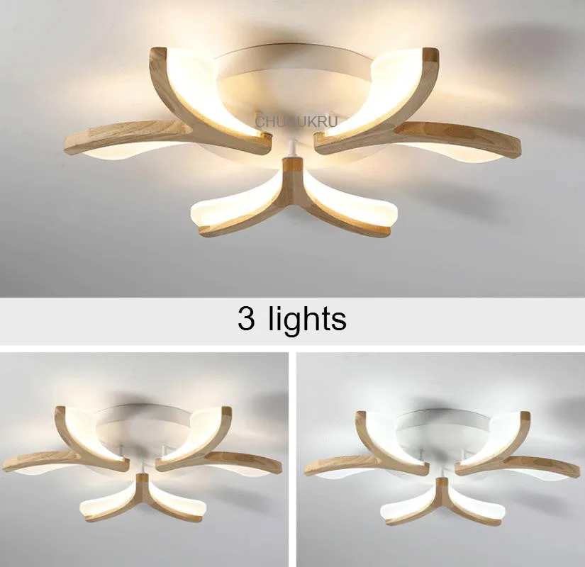 Скандинавская светодиодная современная простая потолочная лампа для гостиной