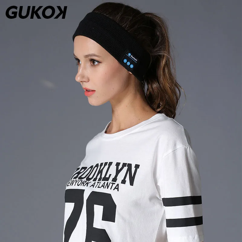 5 0 Беспроводные Bluetooth спортивные музыкальные наушники для йоги головной убор сна