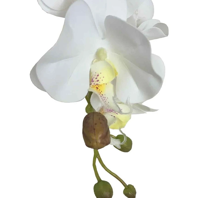 

5 Pcs Artificial Butterfly Orchid Flower Fake Flowers Plant Home Wedding Decoration