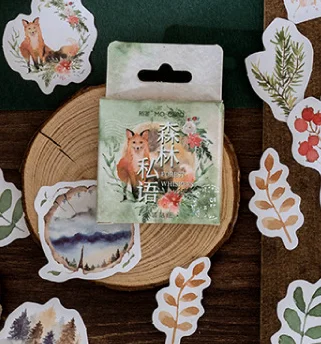 

Forest word decorative sticker(1pack)
