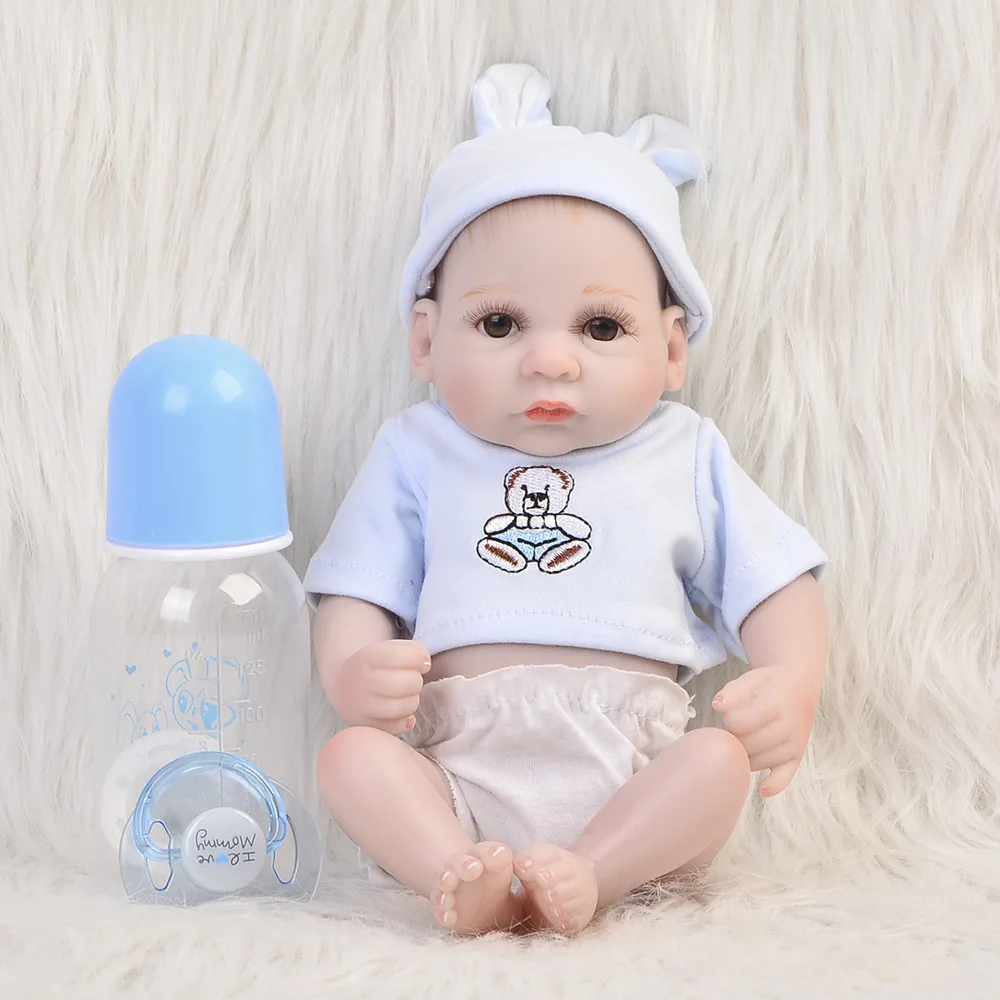 Высококачественные детские игрушки куклы для новорожденных Милые силиконовые