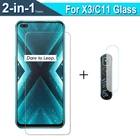 2in1 Камера стекло для линзы высококачественный защитный чехол для OPPO Realme C11 стекло на Realme X3 суперзум защитный стекло закаленное Realmi C 11X3 Экран протектор