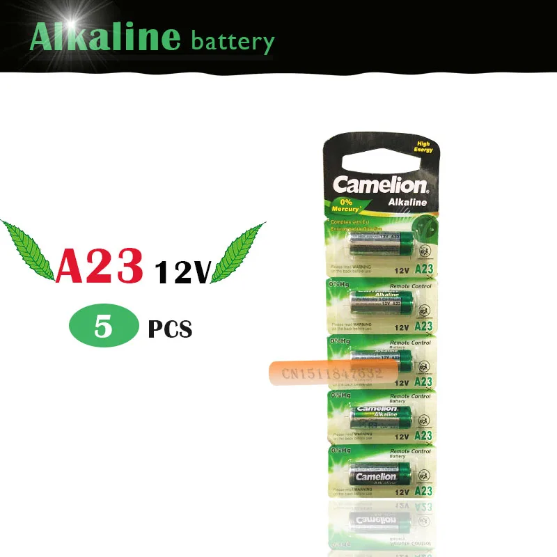 Оптовая продажа 5 шт./лот новые 12В Camelion A23 23A Ультра щелочные батареи/батареи