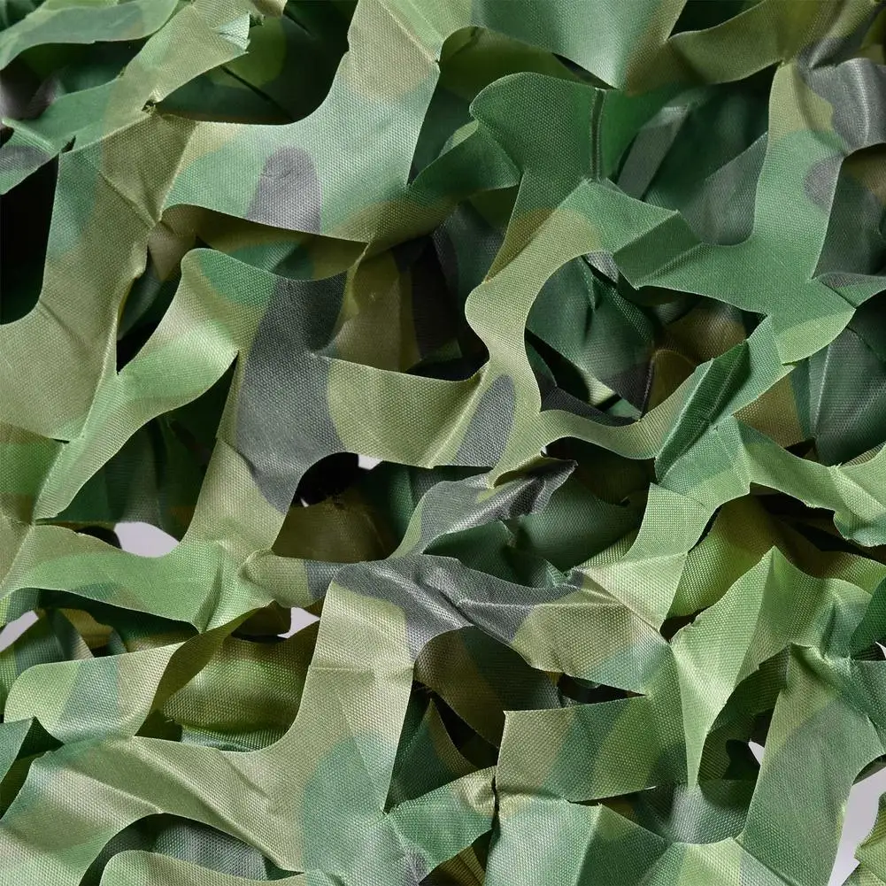 

Camouflage Mesh Hunting Net Double-layer Camouflage Cloth 4*6M Outdoor Jungle Camouflage Sunscreen Net