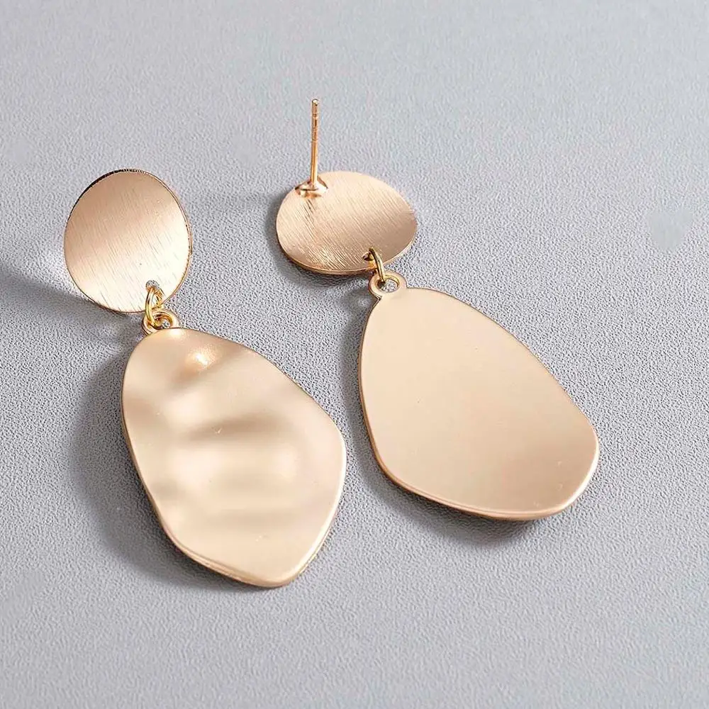 Большие серьги Chandler для женщин и девочек с геометрическим рисунком