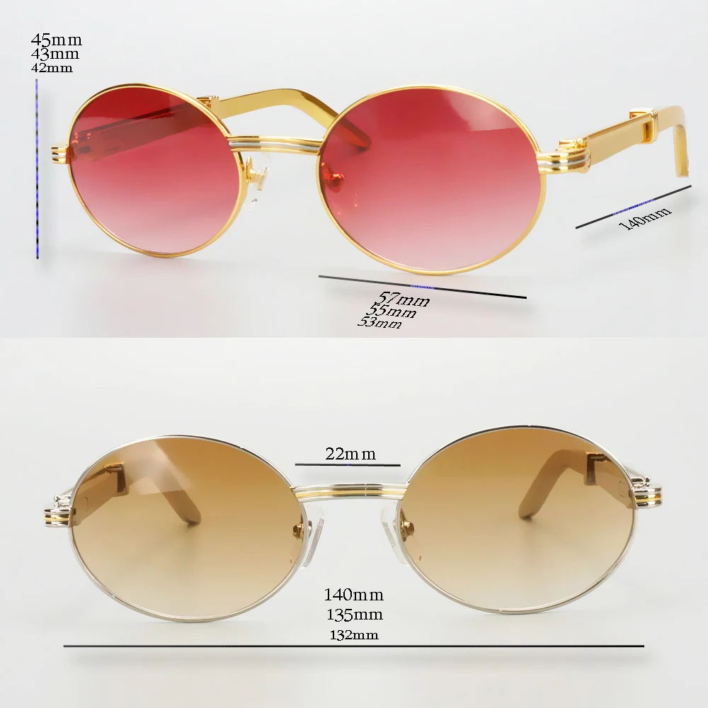 Солнцезащитные очки Картер для мужчин и женщин винтажные уникальные из