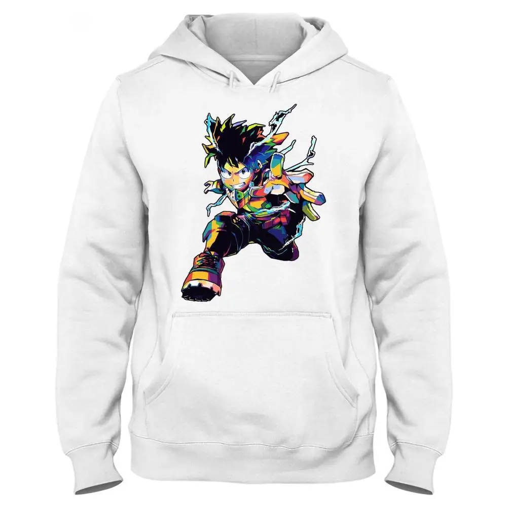 

My Hero Academia Printing Graffiti Fashion Cotton Hooded Sweatshirt with Pocket Winter Junior Sweatsuit