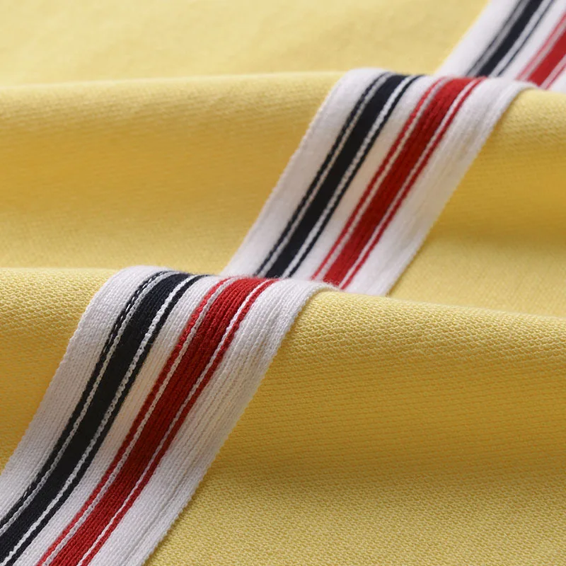 TB поступления 2020 том новые мужские рубашки с коротким рукавом плетеной лентой на