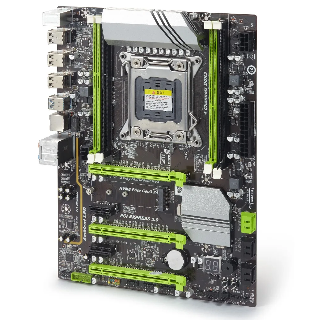 Для Intel planform настольная материнская плата новая X79 плата LGA 2011 поддержка процессора 64 ГБ DDR3 REG ECC Серверная плата памяти x 79x79