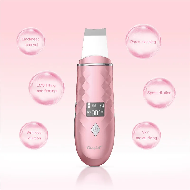 Профессиональное ультразвуковое устройство для глубокой очистки лица|Скраб