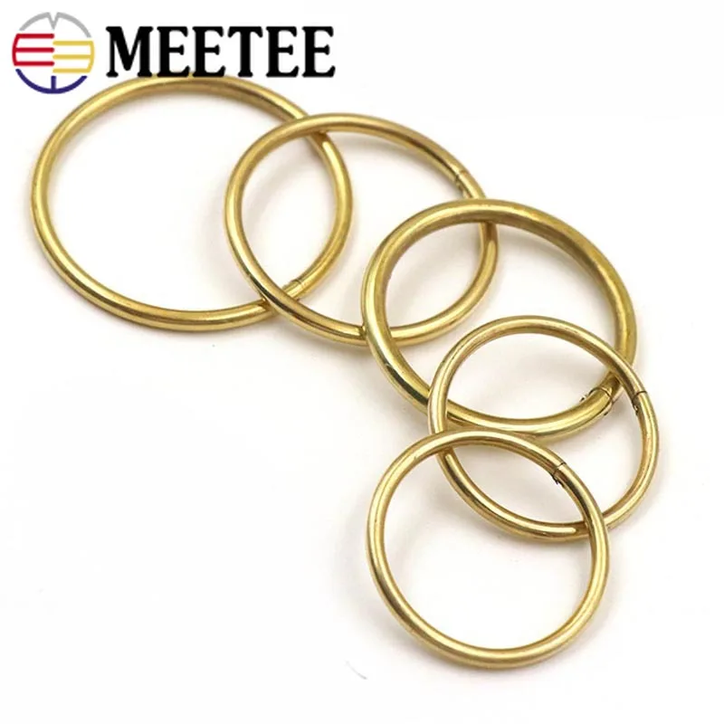 5 шт. открывающиеся латунные застежки-кольца для ключей | Дом и сад