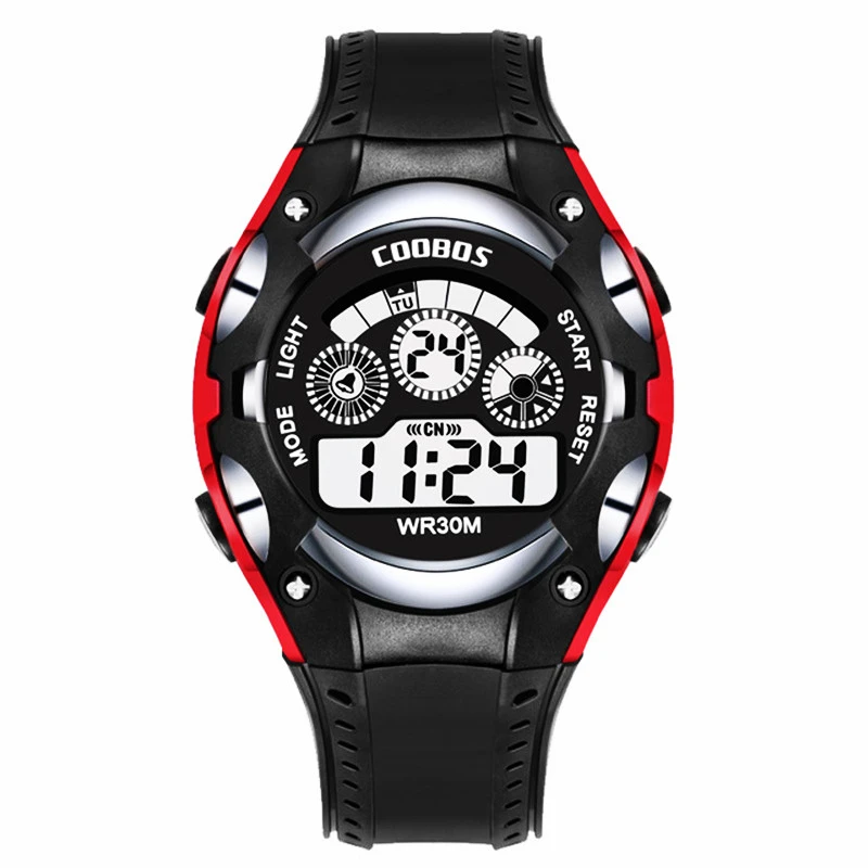 Будильник спортивные военные детские часы цифровые наручные