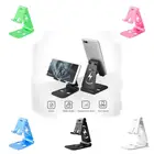 Мобильный телефон держатель для планшета складной портативный настольная подставка для IPhone 12 Samsung Huawei P40 Xiaomi 11 Настольный кронштейн Стенд