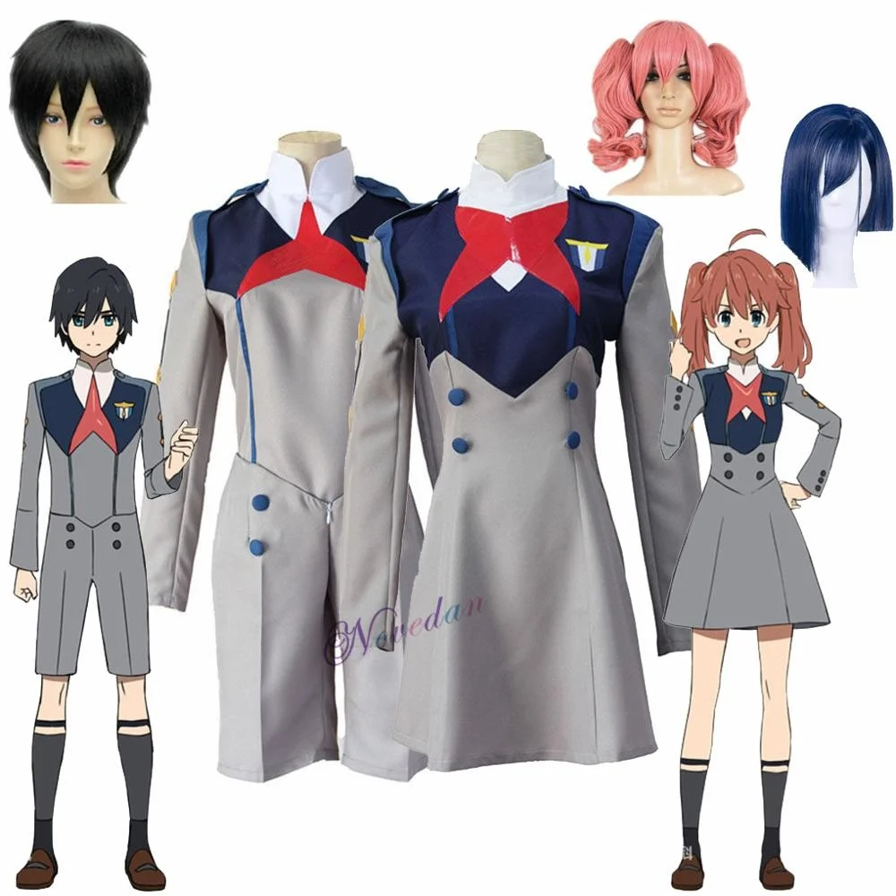 Костюм для косплея из аниме the in французский дорогой Хиро игиго Zero Two MIKU KOKORO
