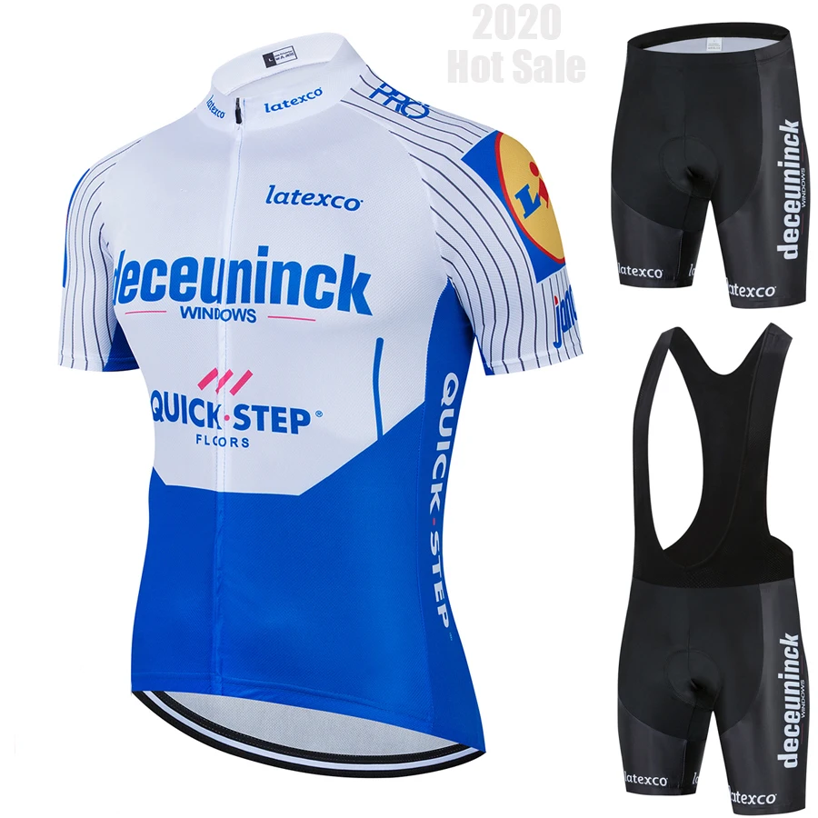 Quick Step Deceuninck 2021 Pro команда Велоспорт Джерси костюм рубашки велосипед комплект MTB