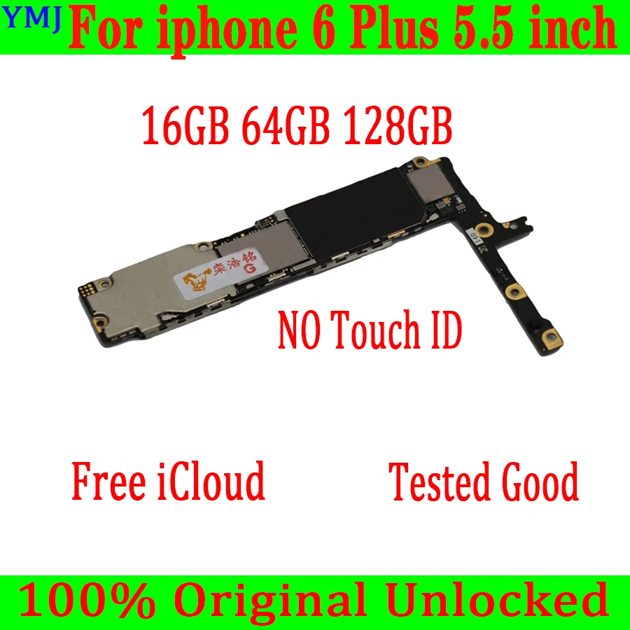 

Бесплатный icloud для iphone 6 Plus 6 P, 5,5 дюймовая материнская плата, оригинальная разблокированная для iphone 6 Plus, логическая плата на 100% протестирова...