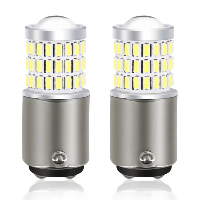 Новые стоп-сигналы s-вспышка 1157 светодиодов 3014 54smd 3030 высосветильник сигнал