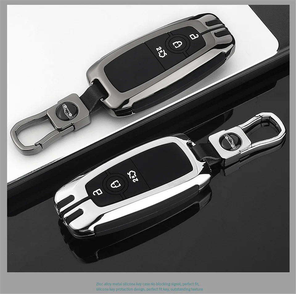 Copertura della cassa chiave dell'automobile per Ford Fusion Mustang Explorer F150 F250 F350 2017 2018 EcoSport Edge S-MAX Ranger Lincoln Mondeo fiesta - Hec6574f2c30a4143a0f59fdd684e2ed7U