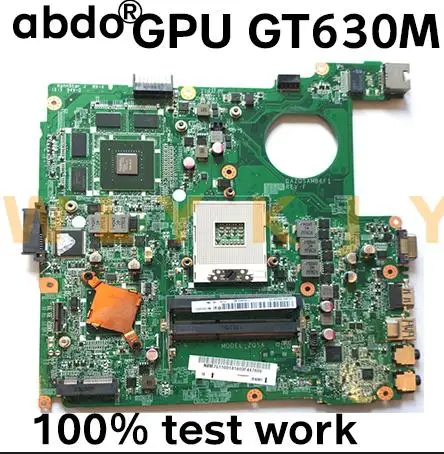 DAZQSAMB6F1 материнская плата для ACER E1 471 EC V3 431 ноутбука PGA989 HM76 GT630M 100% тестовая