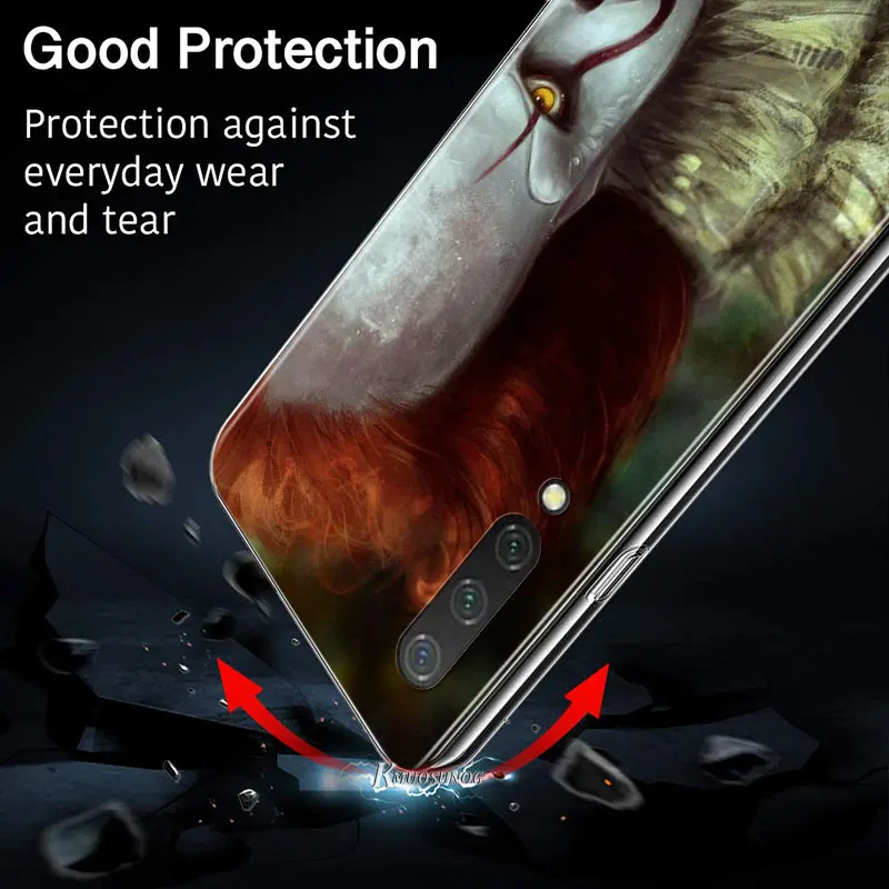 

stephen kings it for Xiaomi Mi11 10T Note10 Ultra 5G 9 9T SE 8 A3 A2 6X Pro Play F1 Lite 5G Transparent Phone Case
