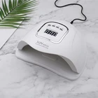 Лампы для ногтей 7290 Вт, УФ-гельверхнее покрытие светодиодный светодиодная Сушилка для ногтей, автоматический сенсор, большой экран 10S 30S 60S, таймер Светодиодный УФ-лампа SUN X5