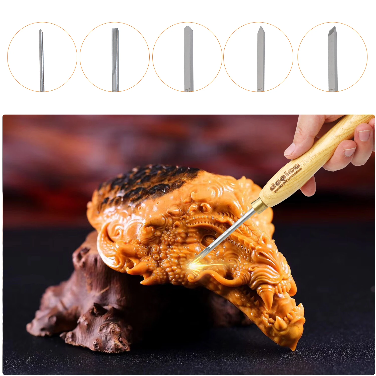 5 шт. деревообрабатывающий токарный инструмент токарные инструменты