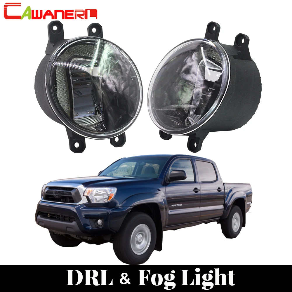 Cawanerl 2 X автомобильные аксессуары светодиодный противотуманный фонарь