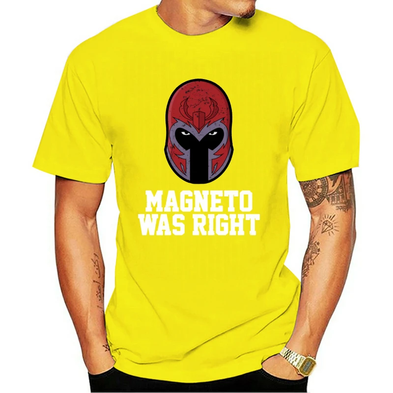 

MAGNETO WAS RIGHT MUTANT COMIC SLOGAN X-MEN X MEN ERIK ADULTS T-SHIRT 3D T Shirt Men Plus Size Cotton Tops Tee Plus Size