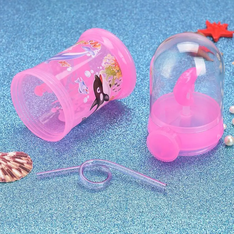 Upgrade-маленький фонтан с чашкой Маленький Дельфин Фонтан детская чашка соломинкой