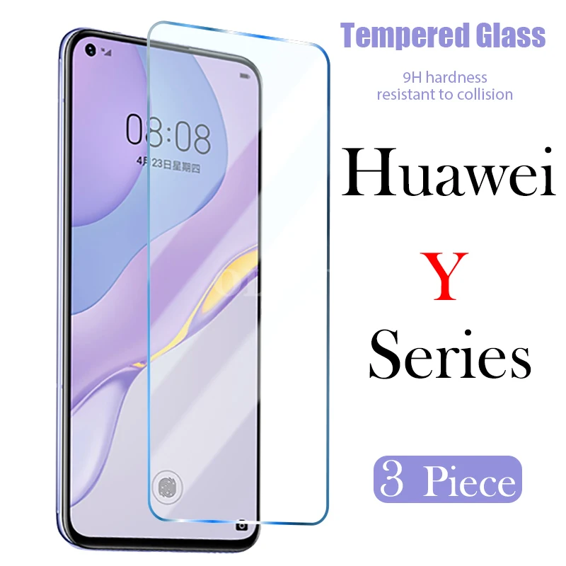Защитное стекло 9H для Huawei Y9 Prime Y7 Y6 Y5 Y6s 2019 пленка экрана из закаленного стекла Y9a Y9s
