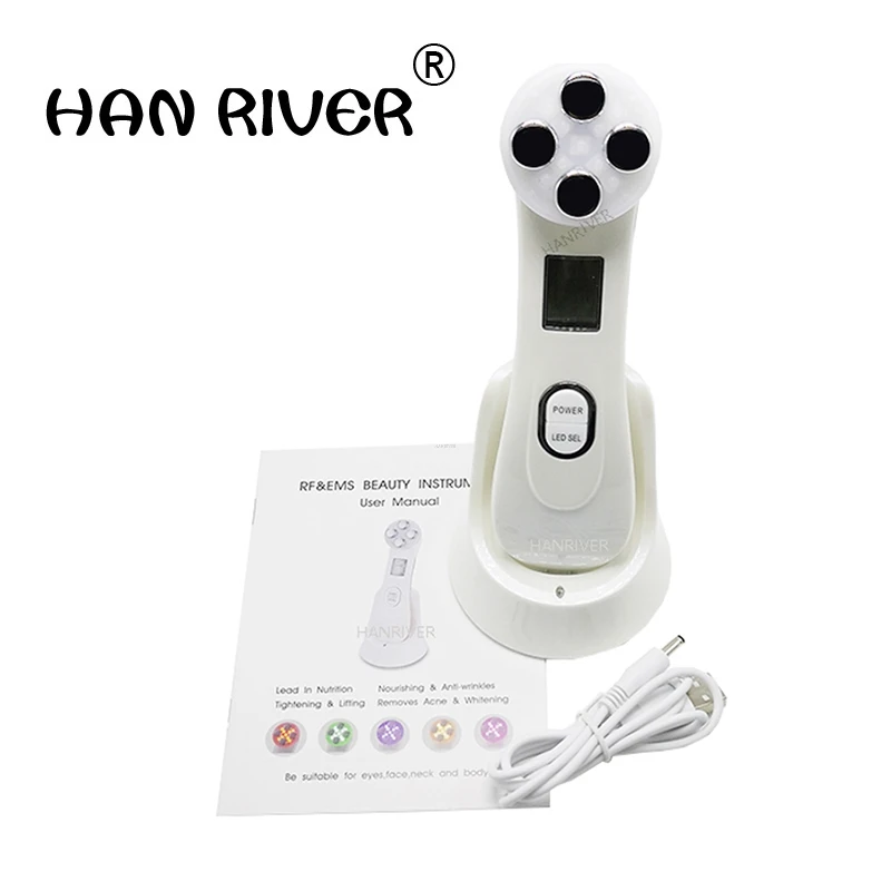 Оборудование для красоты ультразвуковой массажер лица с радио и частотой|facial