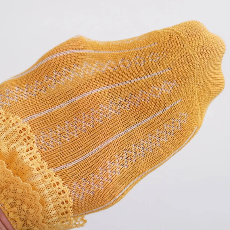

Double Lace Embroidered Baby Socks Children Dance Socks Bow Lace Baby Socks Newborn Cotton Baby Girls Sock2