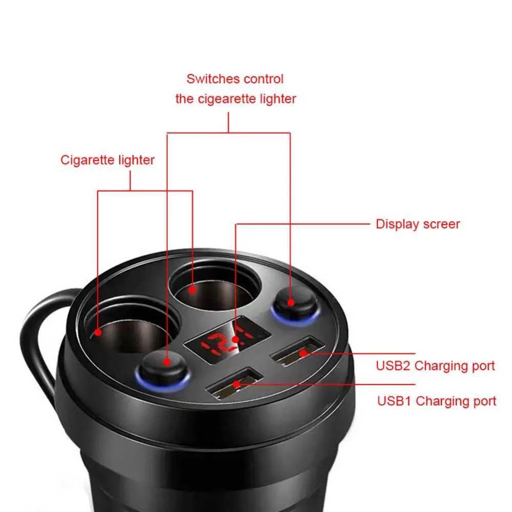 Автомобильное зарядное устройство 2 USB-порта 5 В а | Автомобили и мотоциклы