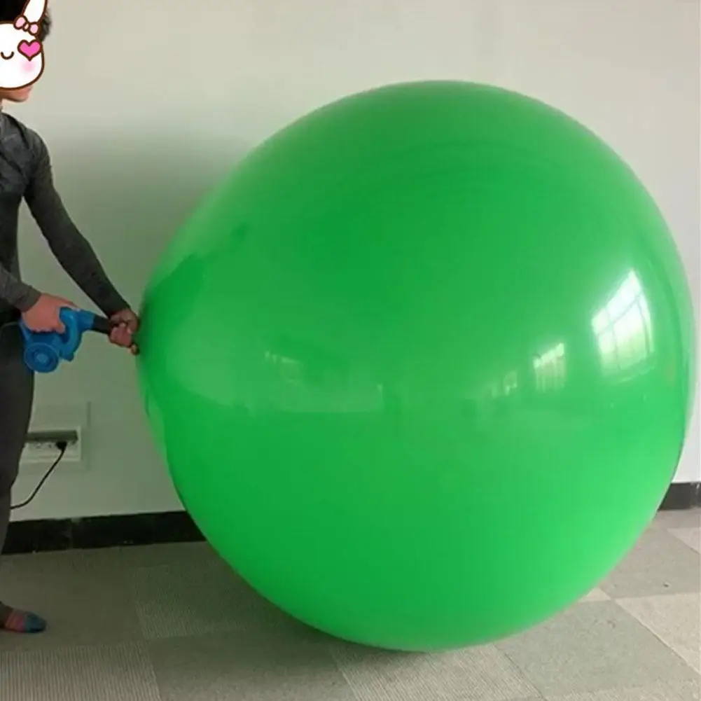 

72 Inches Balloon Round Latex Balloon Drill Man Balloon Holiday Birthday Gifts Decorations Toy Toy Children Party Supplies U3S5